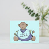 Daddy's Buddy African American Tshirts and Gifts Postkarte (Stehend Vorderseite)