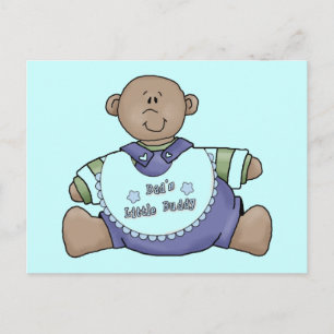 Daddy's Buddy African American Tshirts and Gifts Postkarte