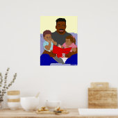 Daddy's Bundles Print Poster (Küche)