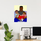 Daddy's Bundles Print Poster (Heimbüro)