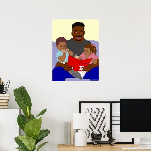 Daddy's Bundles Print Poster (Heimbüro)