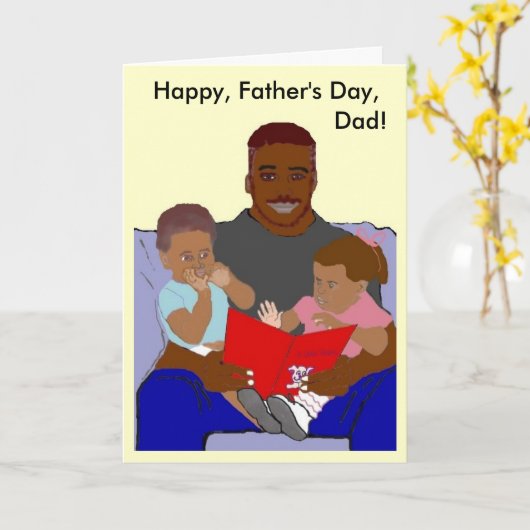 Daddy's Bundles Vatertag Card Karte (Gelbe Blume)