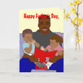 Daddy's Bundles Vatertag Card Karte (Gelbe Blume)