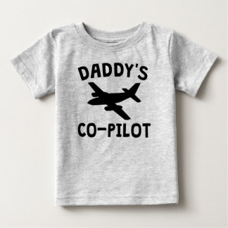 Daddys Co-Pilot Baby T-shirt