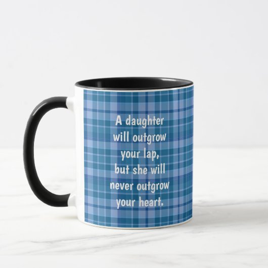 Daddy's Darling Father Daughter-Geschenk Tasse (Links)