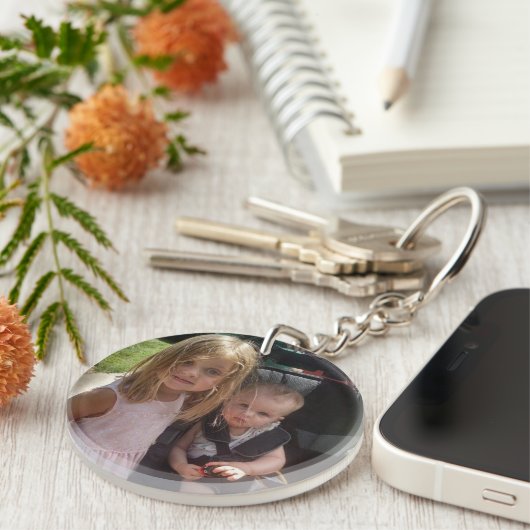 Daddy's Darlings Children's Foto Key Chain Schlüsselanhänger (Vorderseite rechts)