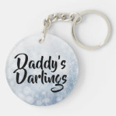Daddy's Darlings Children's Foto Key Chain Schlüsselanhänger (Rückseite)