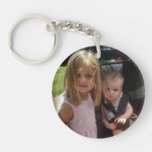 Daddy's Darlings Children's Foto Key Chain Schlüsselanhänger (Vorderseite)