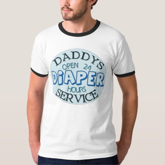 Daddy's Diaper Service T-Shirt (Vorderseite)