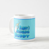 Daddy's Drinking Buddy Foto Kaffeetasse (Vorderseite Links)