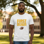 Daddy's Football First Year Down Graphic Tee
