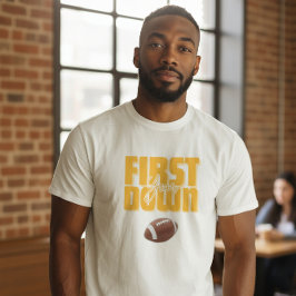 Daddy's Football First Year Down Graphic Tee