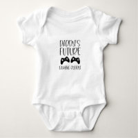 Daddy's Future Gaming Buddy Newborn Bodysuit