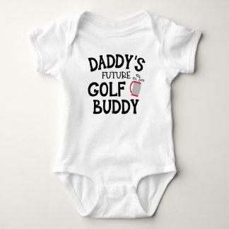 Daddy's Future Golf Buddy Baby Bodysuit Strampler