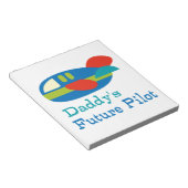 Daddys Future Pilot Notizblock (angewinkelt)