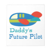 Daddys Future Pilot Notizblock (Vorderseite)