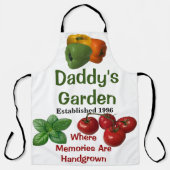 Daddy's Garden Schürze (Vorderseite)