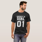 Daddy's Girl 01 Familie Matching Women Daughter Fa T-Shirt (Vorne ganz)