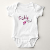 Daddy's Girl Baby Strampler (Vorderseite)