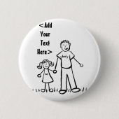 Daddy's Girl Button (Vorderseite)