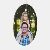 Daddy's Girl Christmas Foto Ornament Keepake (Rechts)
