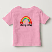 Daddy's Girl Kleinkind T-shirt (Vorderseite)