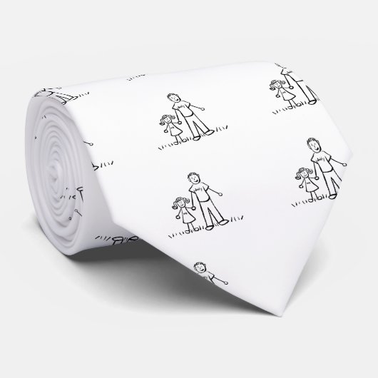 Daddy's Girl Krawatte (Gerollt)