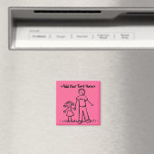Daddy's Girl Magnet (Individuelle Namen oder Nachr (In Situ (Geschirrspüler))