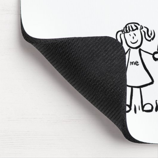 Daddy's Girl Mousepad (Ecke)