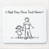 Daddy's Girl Mousepad (Vorne)
