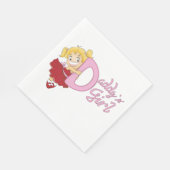 Daddys Girl Paper Napkins Serviette (Ecke)