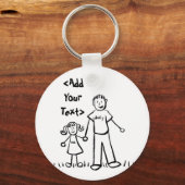 Daddy's Girl Schlüsselanhänger (Vorderseite)