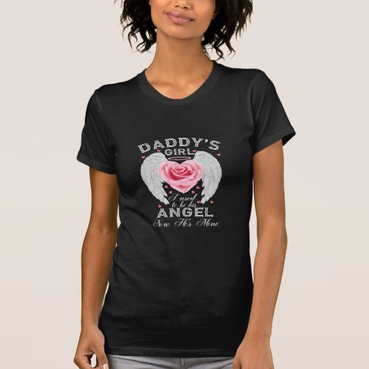 Daddy's Girl Slim T - Shirt (Vorderseite)
