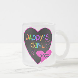 Daddy's Girl T Shirts, Tasse, Kissen, Stationär Mattglastasse
