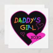 Daddy's Girl T Shirts, Tasse, Kissen, Stationär Mitteilungskarte (Vorne/Hinten)