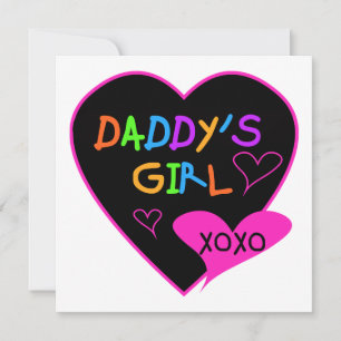 Daddy's Girl T Shirts, Tasse, Kissen, Stationär Mitteilungskarte