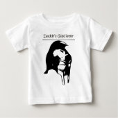 Daddy's Gladiator Baby T-shirt (Vorderseite)