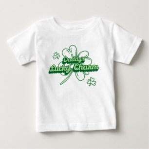 Daddys Glücksbringer-Kleeblatt St. Patrick's Day Baby T-shirt