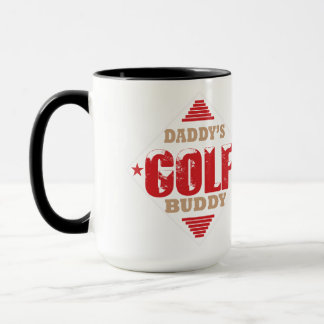 Daddys Golf Buddy Vintage Sport Distressed Coffee  Tasse