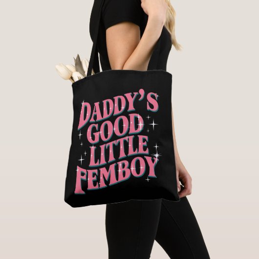 Daddy's Good Little Femboy LGBT Gay Pride Femoby Tasche (Von Nahem)