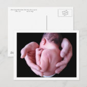 Daddy's Hands Postcard Postkarte (Vorne/Hinten)