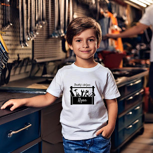 Daddy's Helfer personalisierte Kinder T-Shirts