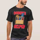Daddy's Helper Tools Mechanic Toolbox T-Shirt (Vorderseite)