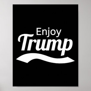 Daddy's Home Enjoy Trump Lustiges T-Shirt Republik Poster