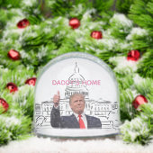  Daddy's Home Trump Gift Schneekugeln (Weihnachten)
