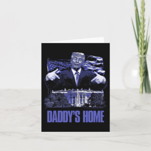 Daddys Home Weißes Haus Trump 2024 Wahl  Karte