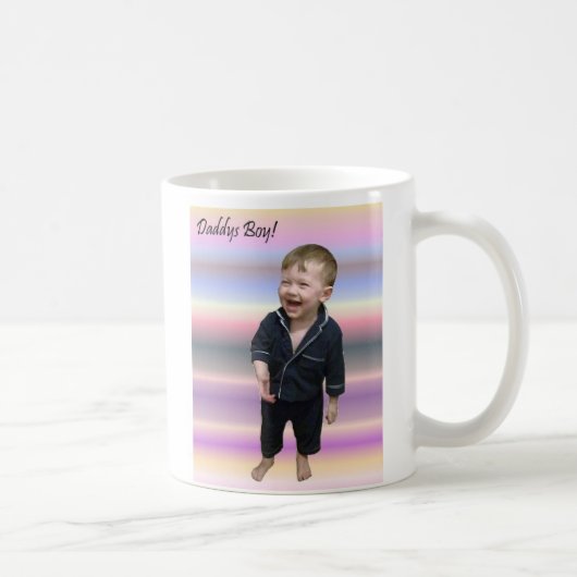 Daddys Jungen-Tasse Kaffeetasse (Rechts)