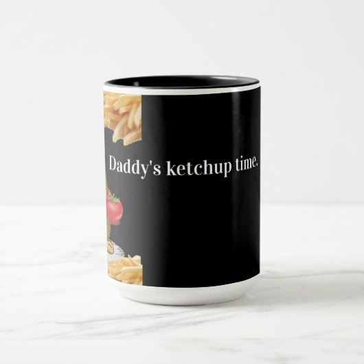 Daddy's Ketchup Time Tasse (Zentrum)