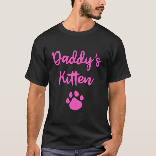 Daddy'S Kitten Roleplay Ddlg T-Shirt (Vorderseite)