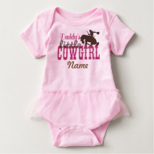"Daddys kleine Cowgirl" Tutu Bodysuit